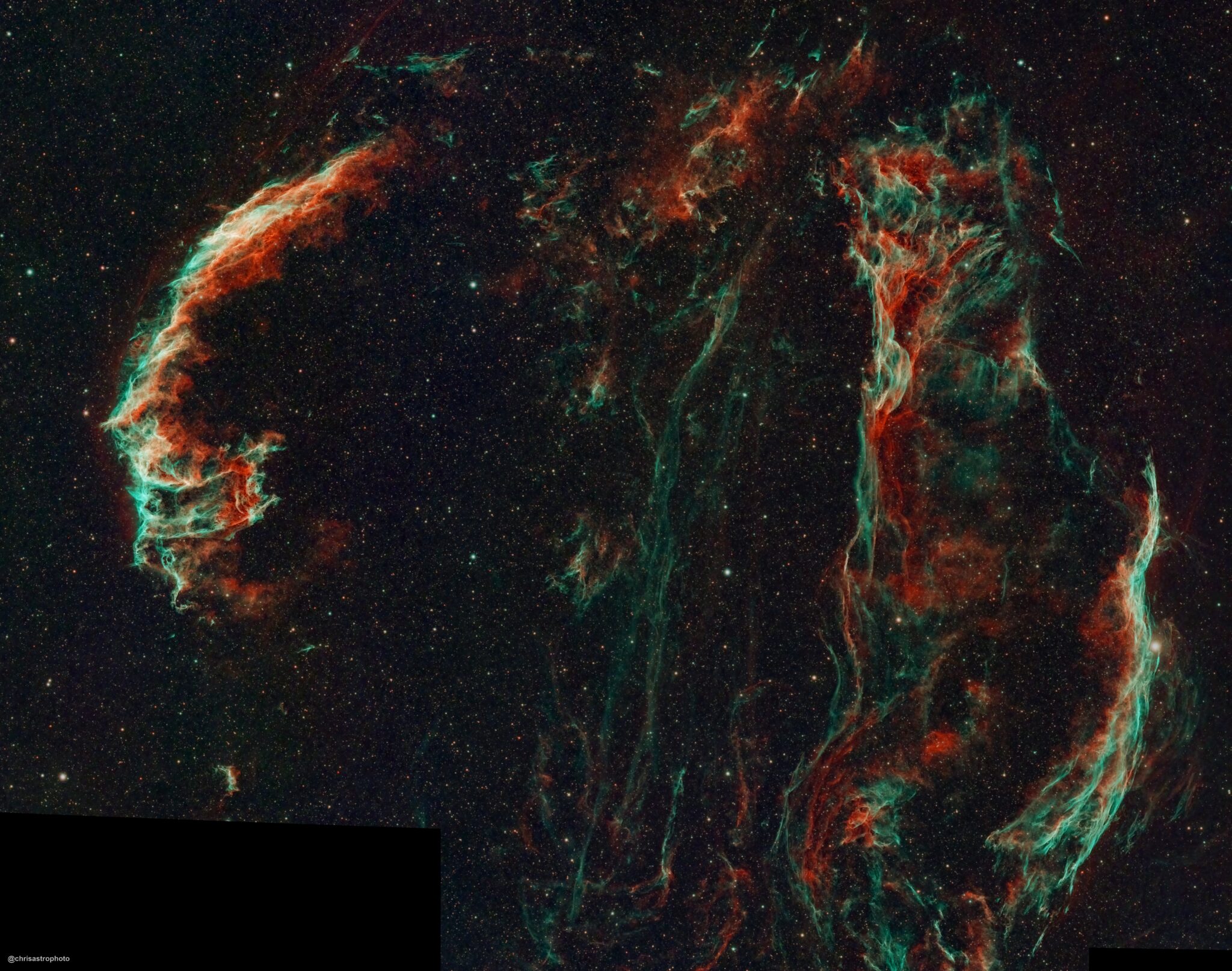 Cygnus Loop, Veil Nebula